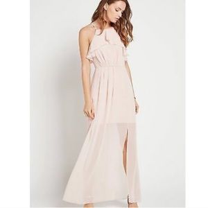 BCBGeneration Ruffle Dress Pink